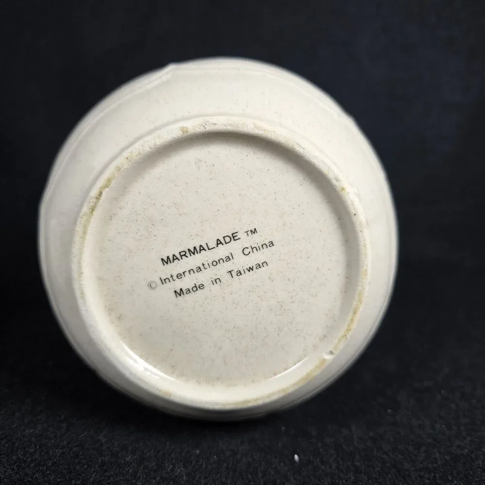 Vintage Marmalade Goose Strawberry Canister w/Lid International Stoneware